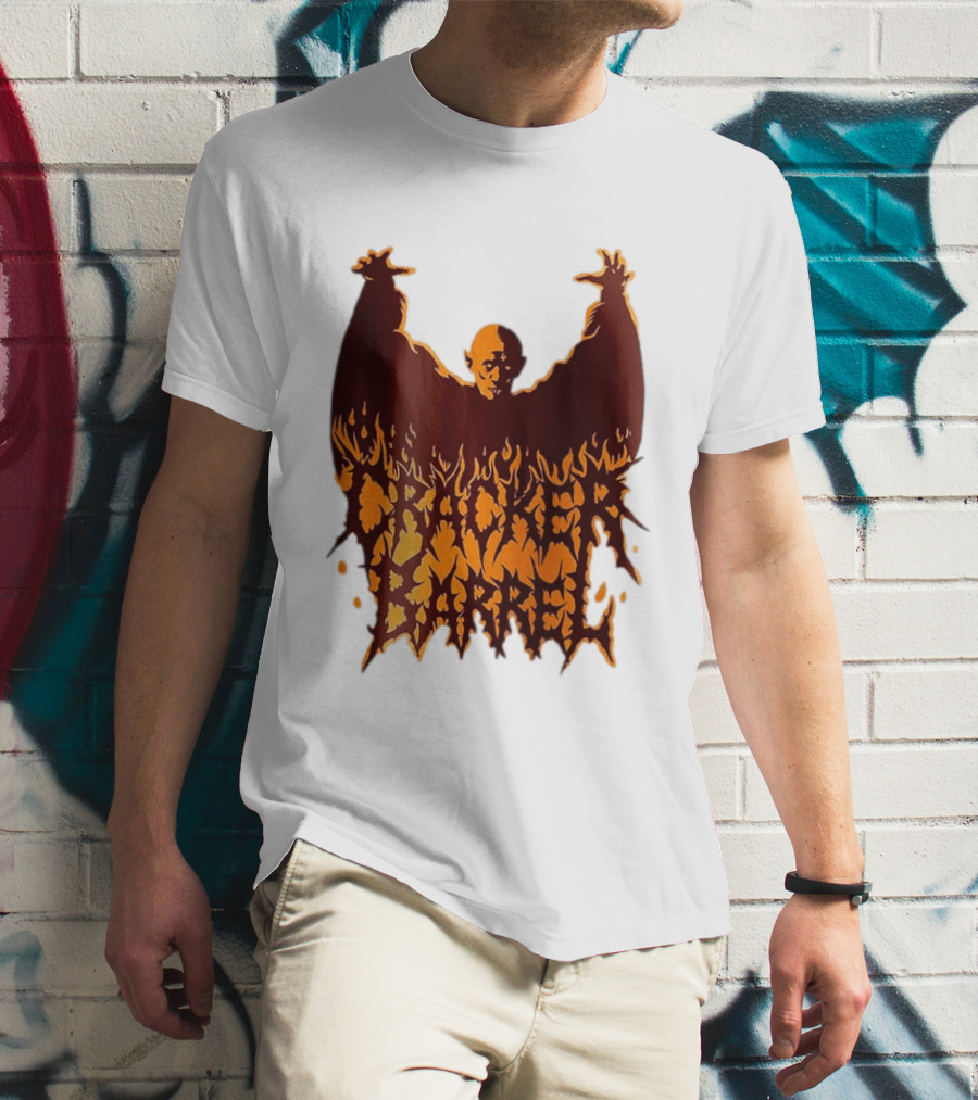 Kurt Barlow Cracker Barrel Fiery Vampire Horror T-Shirt