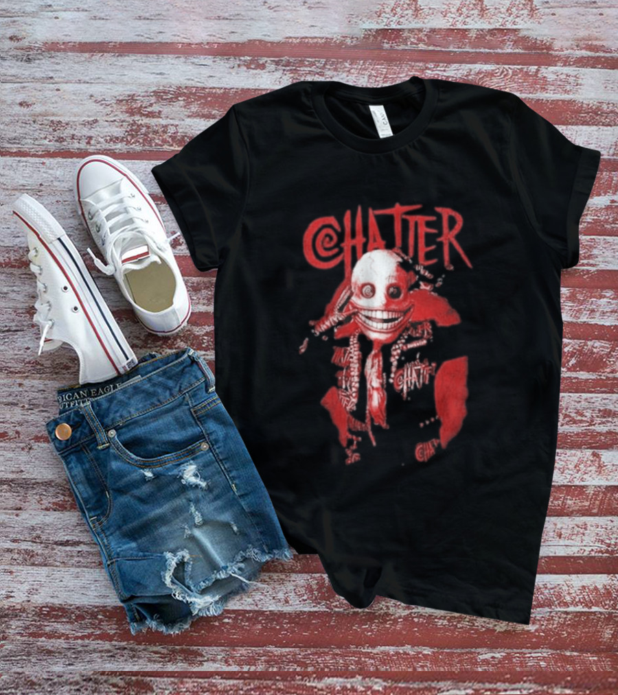 Chatter Panic Character With Distorted Smiling Face T-Shirt