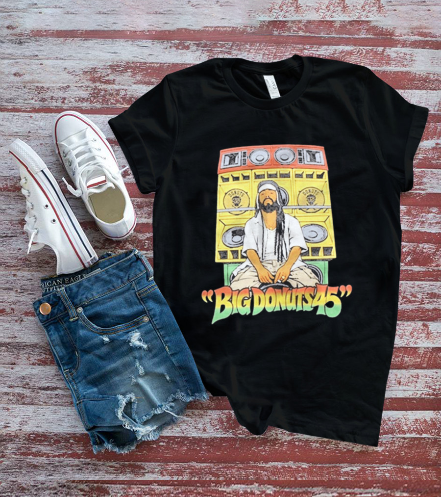 Esp Trickstar Big Donuts 45 Brutus Sound System Reggae Vibes T-Shirt