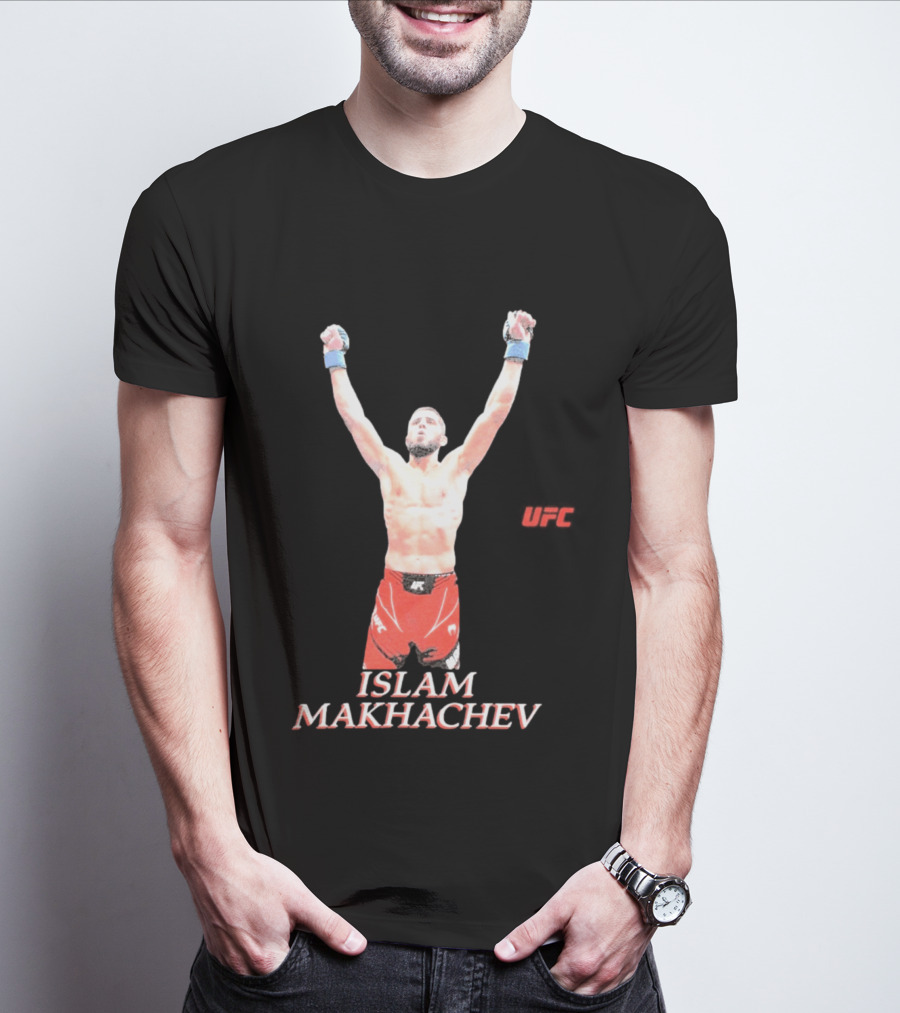 Islam Makhachev UFC Victory Celebration Wacko Maria T-Shirt