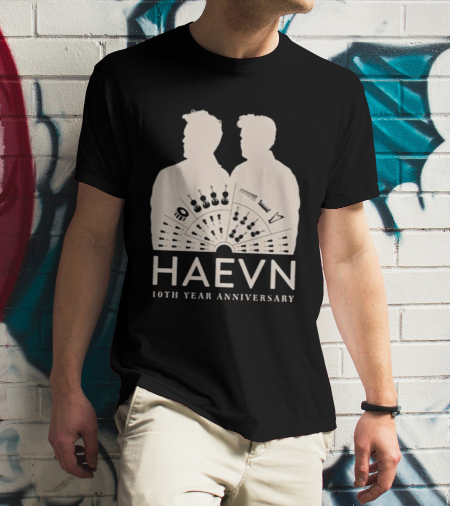 HAEVN 10th Year Anniversary Silhouette And Musical T-Shirt