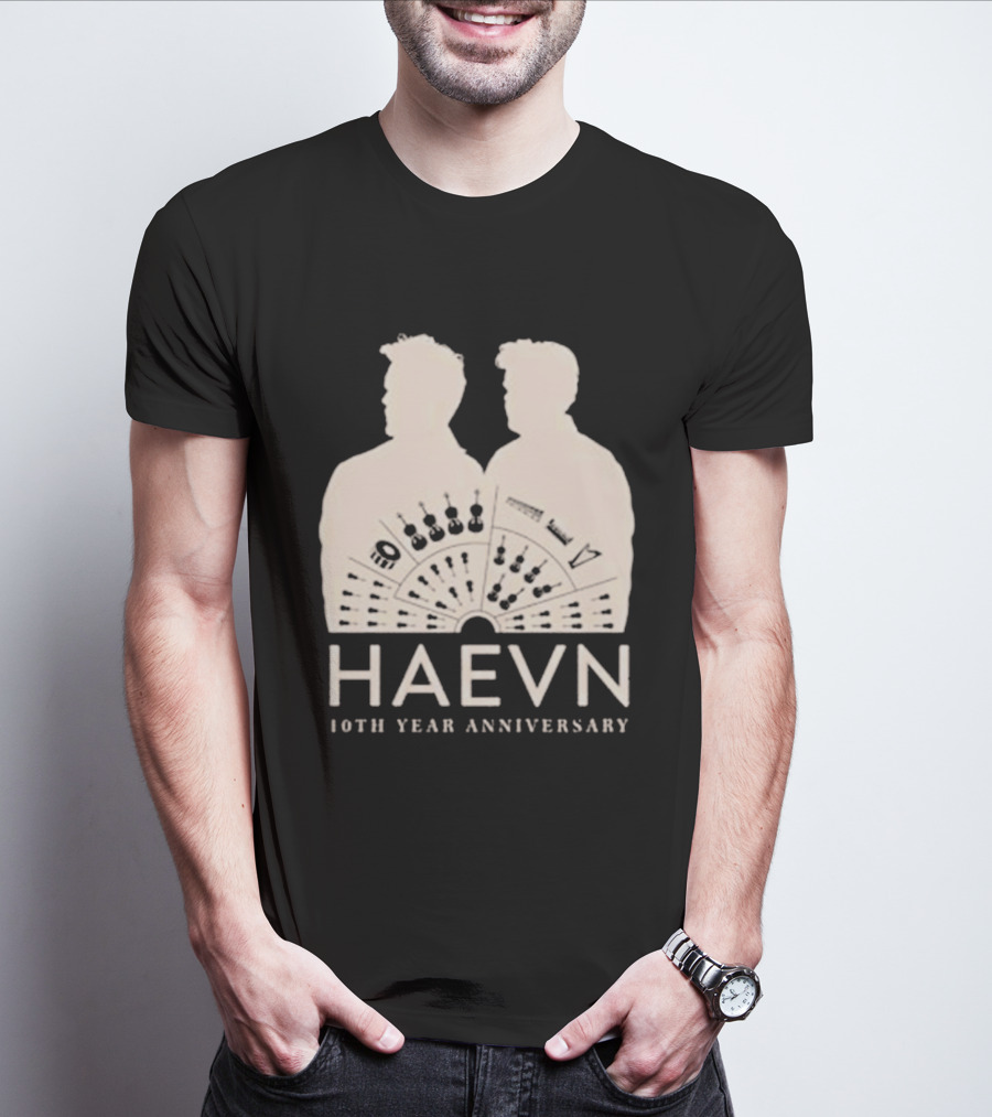 HAEVN 10th Year Anniversary Silhouette And Musical T-Shirt