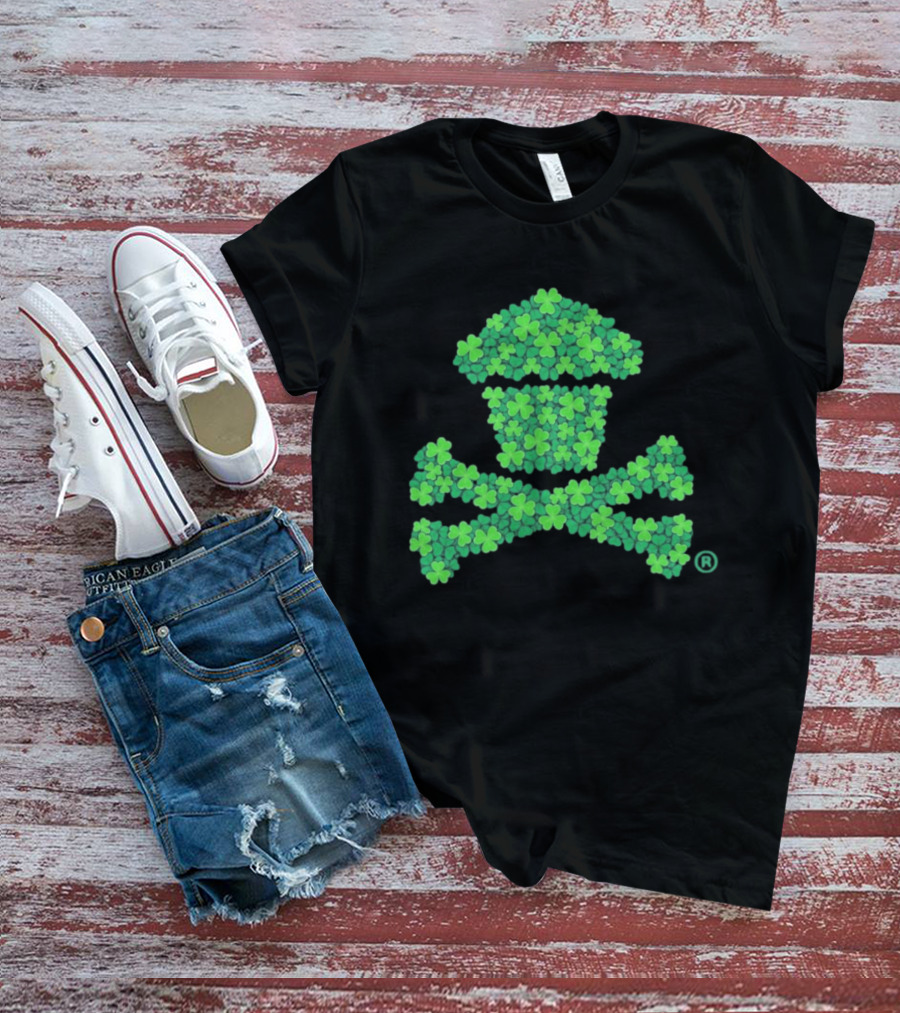 Johnny Cupcakes Clover Cupcake And Crossbones T-Shirt