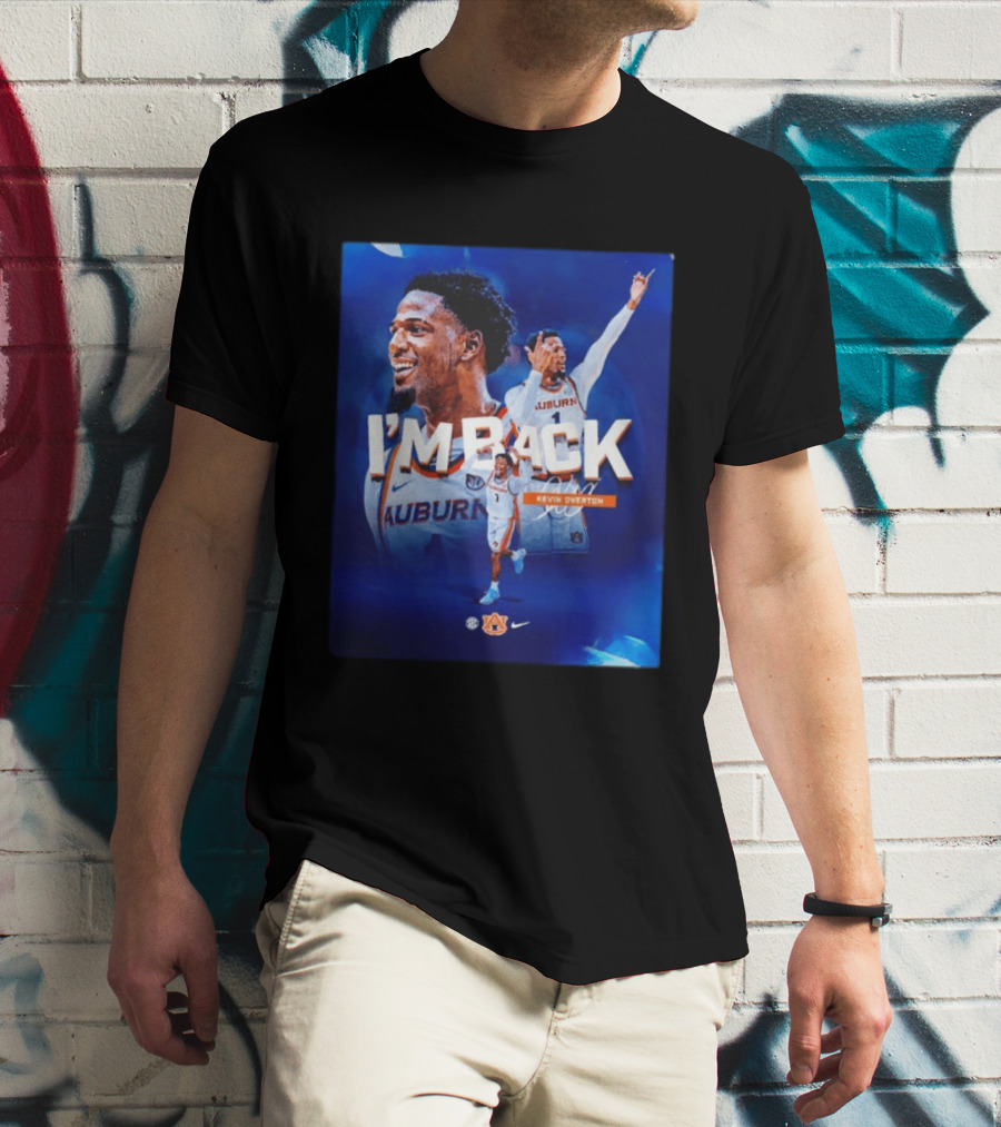 I'm Back Kevin Overton Auburn Tigers Basketball Auburn Nike T-Shirt
