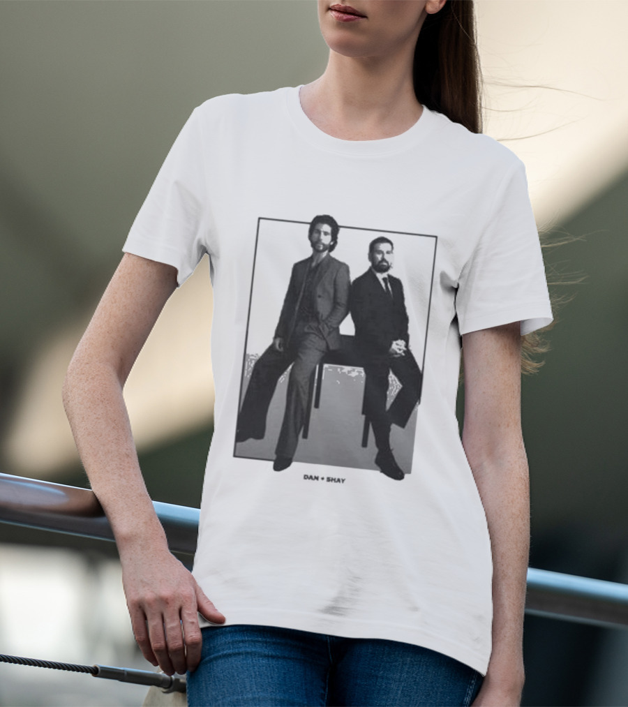 Dan And Shay Say So Monochrome Duo Photography T-Shirt