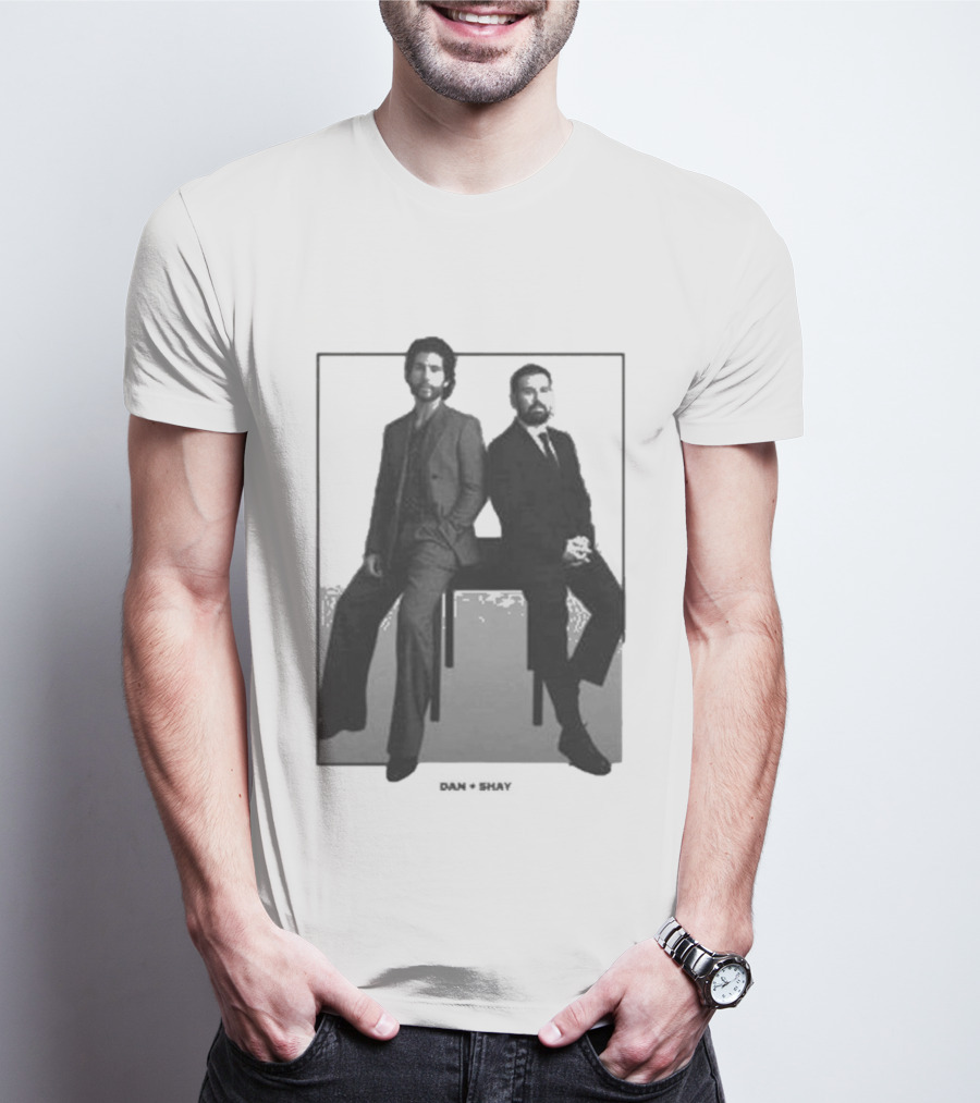 Dan And Shay Say So Monochrome Duo Photography T-Shirt