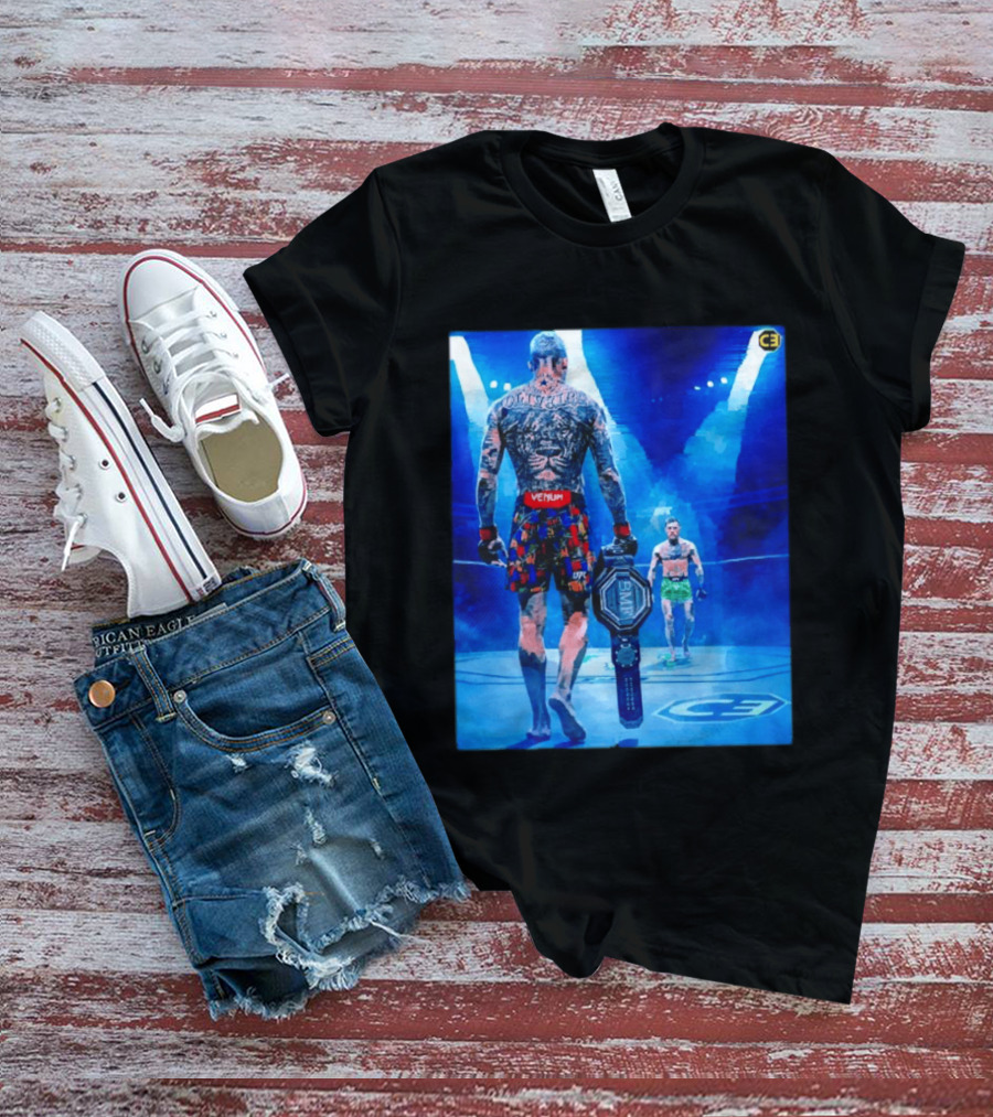 UFC Venum Oliveira McGregor BMF Championship Faceoff T-Shirt