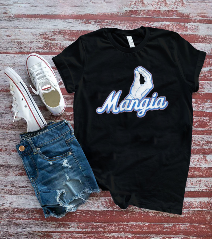 Mangia Italian Pinched Fingers Gesture Almost Sold Out T-Shirt