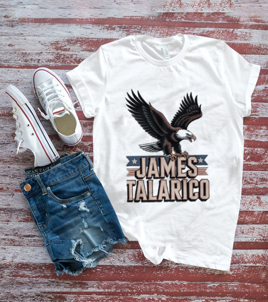 James Talarico Texas Senate 2026 Eagle Stars Stripes T-Shirt