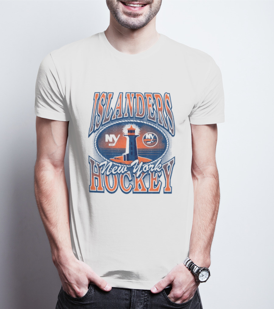 New York Islanders Hockey Lighthouse T-Shirt