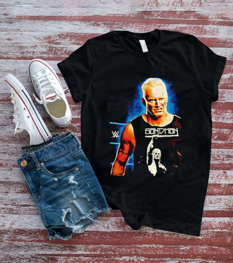 Wrestling Icon Sandman WWE Hardcore Legend T-Shirt