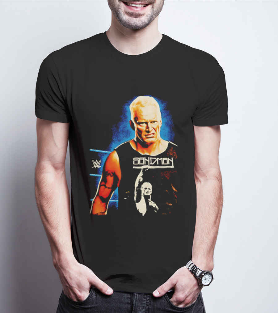 Wrestling Icon Sandman WWE Hardcore Legend T-Shirt