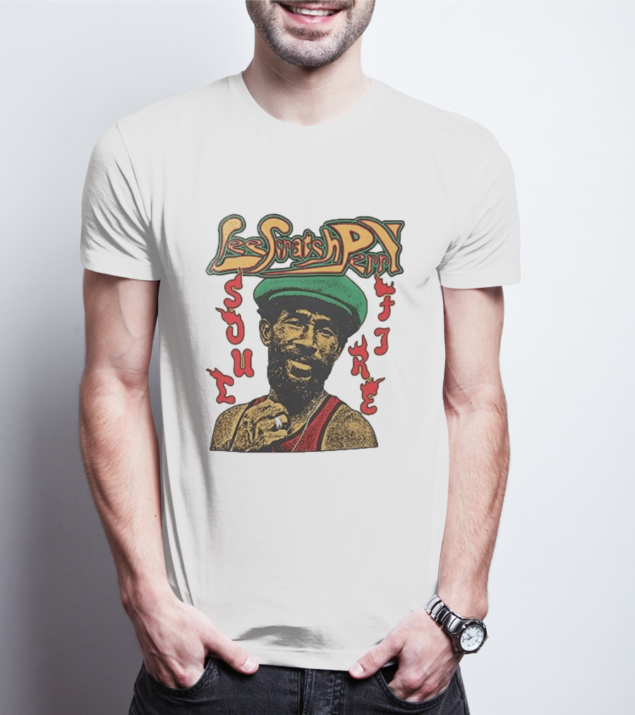 Lee Scratch Perry Message Issue Life T-Shirt