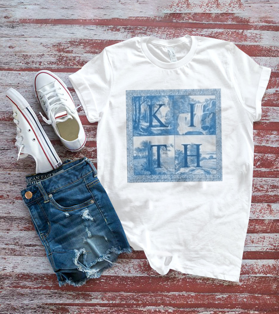 Dallas Stars Kith Engraving Thomas Harley Nature Landscape T-Shirt