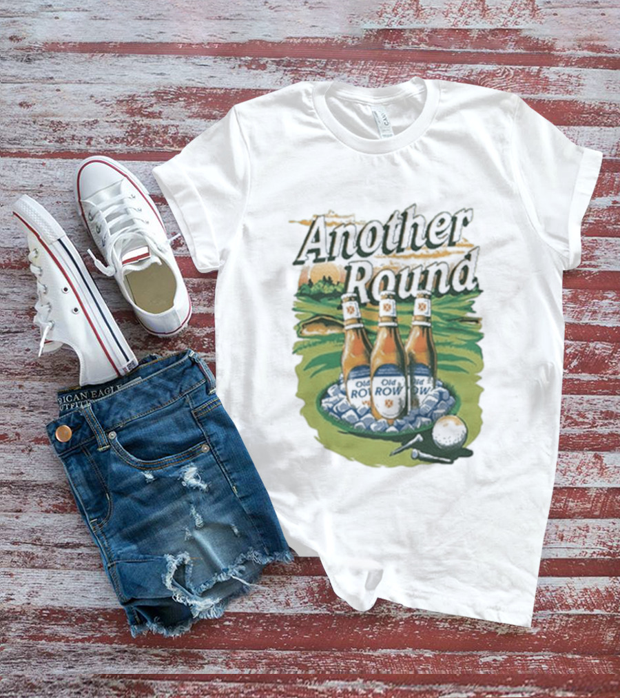 Old Row Another Round Golf Beer Course T-Shirt