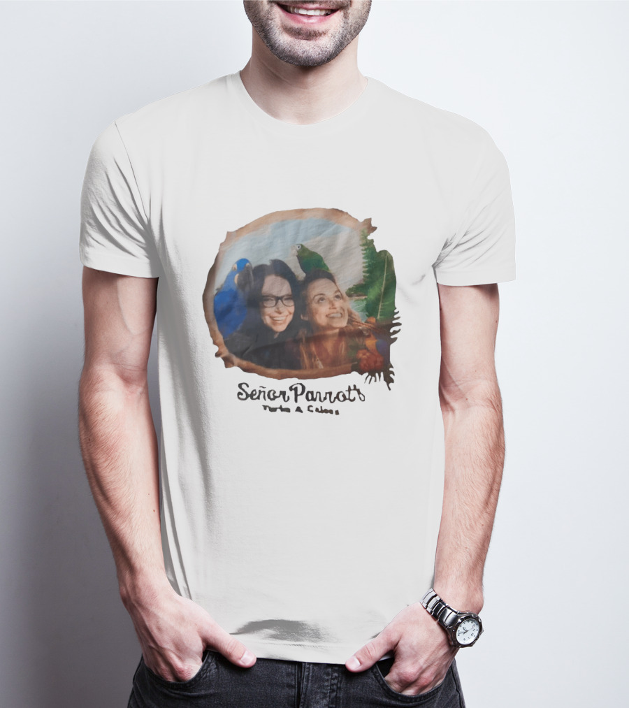 Señor Parrot Turks And Caicos Tropical Adventure T-Shirt