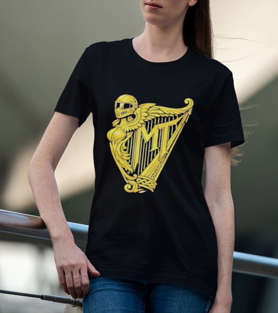 Murder Town USA MT Harp Winged Helmet T-Shirt