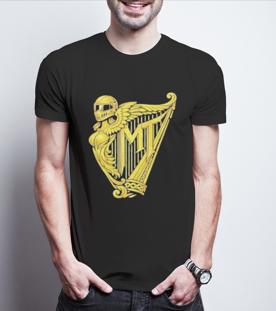 Murder Town USA MT Harp Winged Helmet T-Shirt