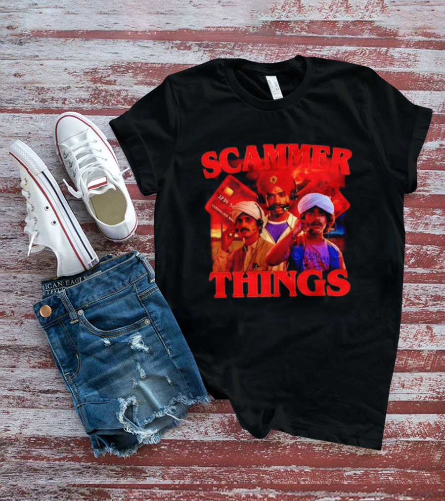 Scammer Things Credit Card Call Center T-Shirt
