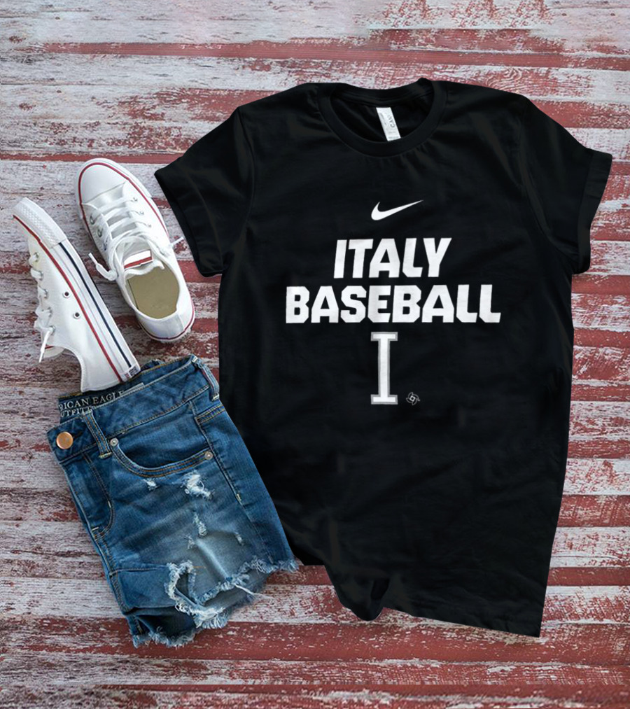 Italy Baseball Nike 2026 World Baseball T-Shirt