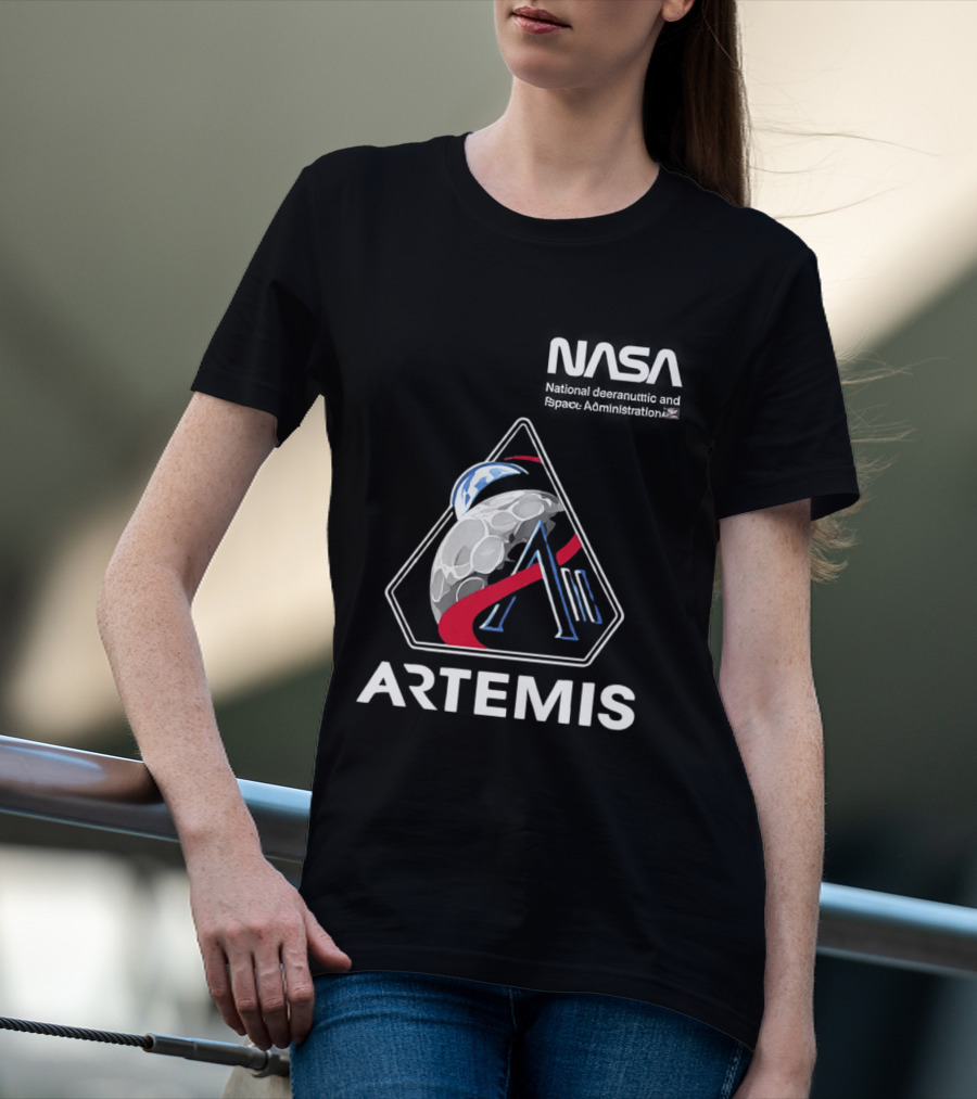 NASA Artemis 2 Mission Moon Exploration T-Shirt