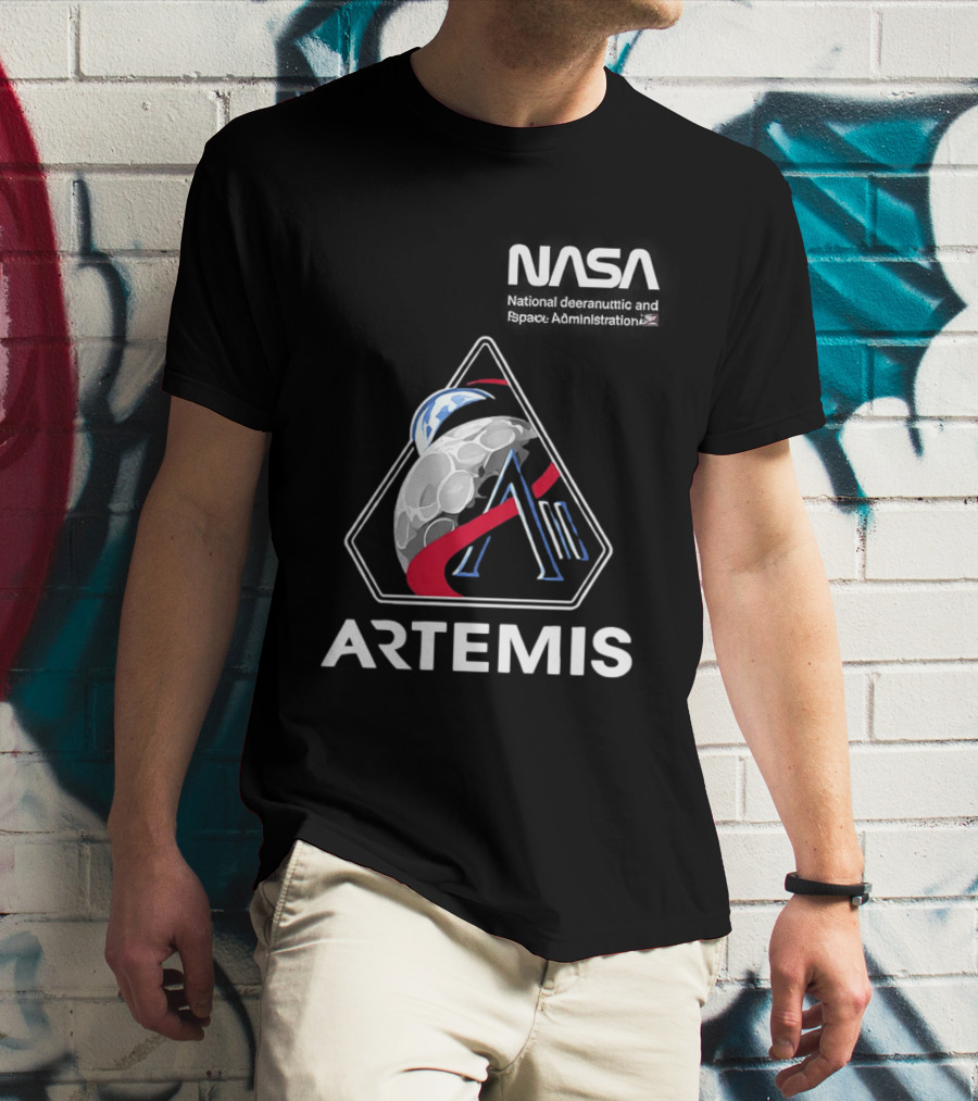 NASA Artemis 2 Mission Moon Exploration T-Shirt