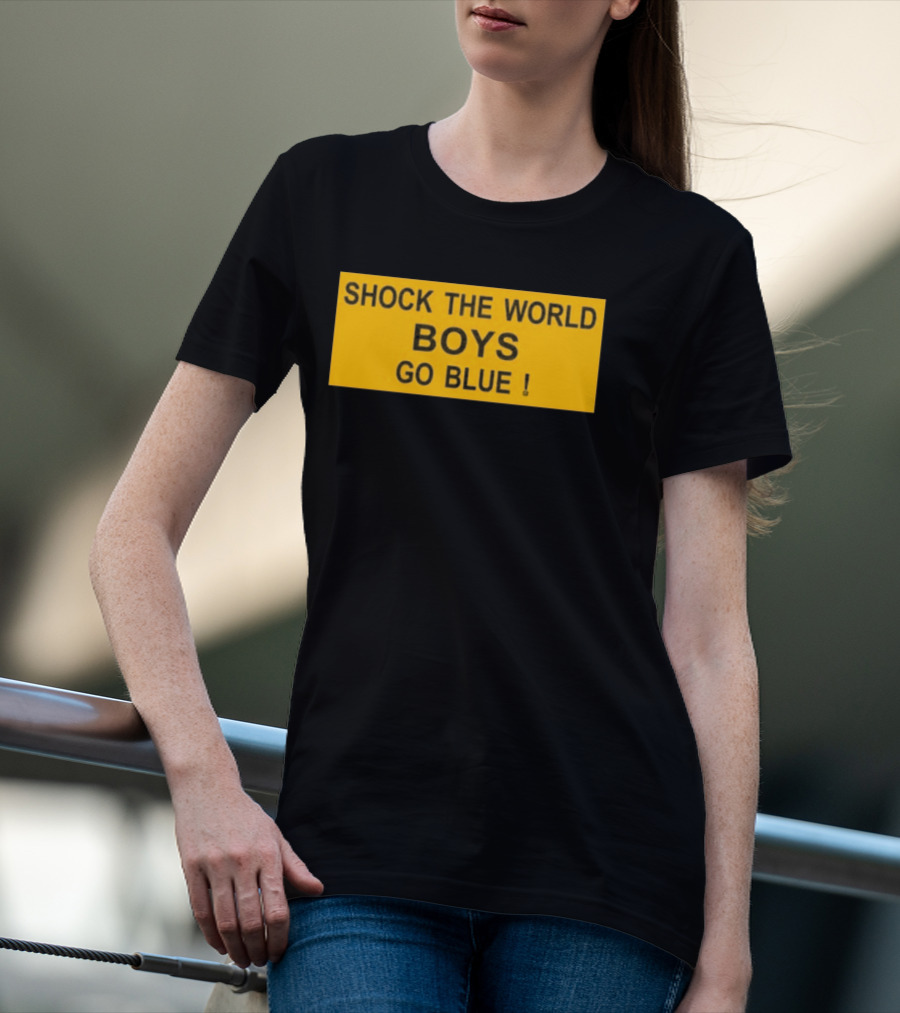 Shock The World Boys Go Blue T-Shirt