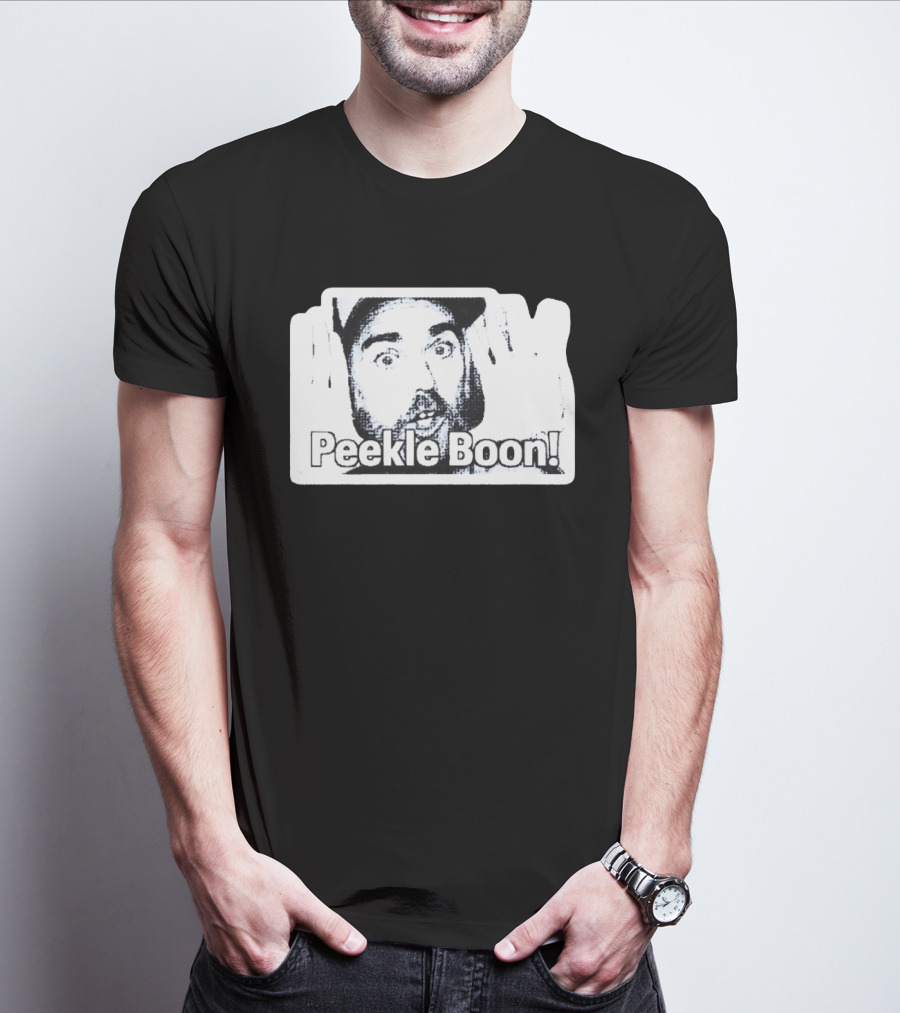 Tavin Dillard Peekle Boon Funny Expression T-Shirt