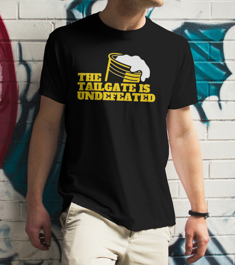 The Tailgate Is Undefeated Michigan Wolverines Football T-Shirt