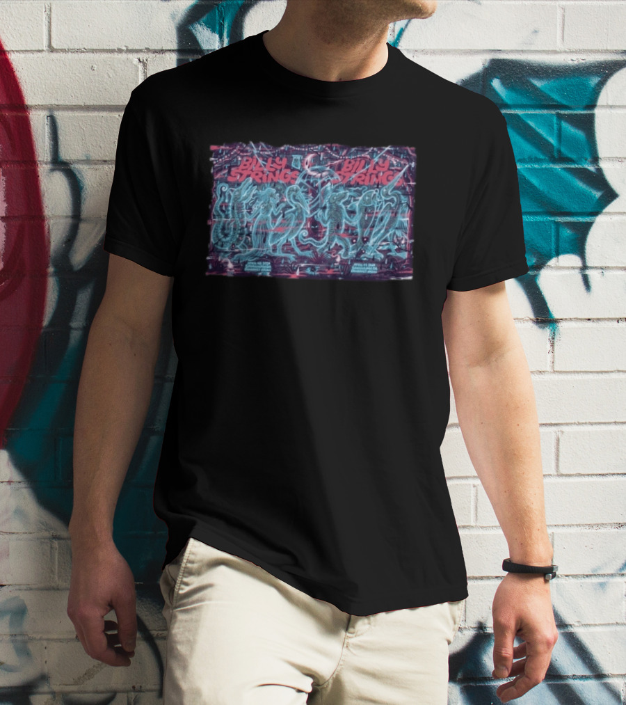 Billy Strings Savannah Enmarket Arena April 26 2026 Fantastical Creatures T-Shirt