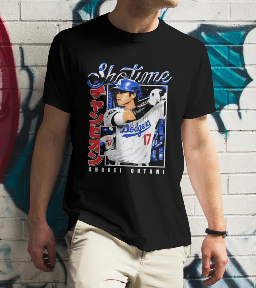 Showtime Shohei Ohtani Dodgers Champion 2026 T-Shirt
