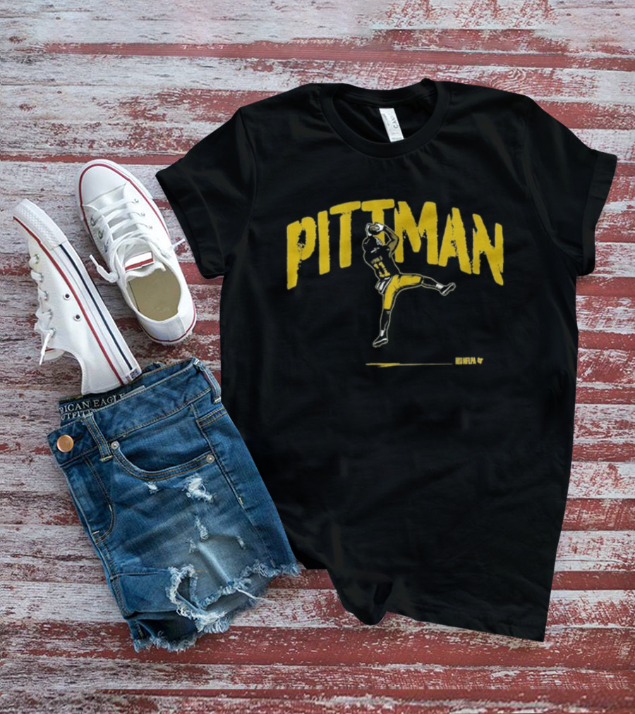 Pittman Superstar Pose Pittsburgh Football T-Shirt