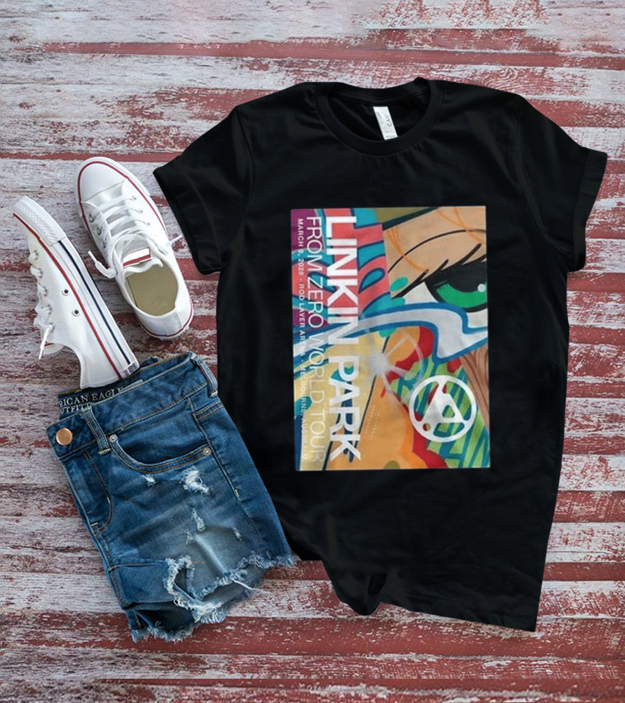 LINKIN PARK From Zero World Tour March 2026 Marvel Stadium Melbourne T-Shirt