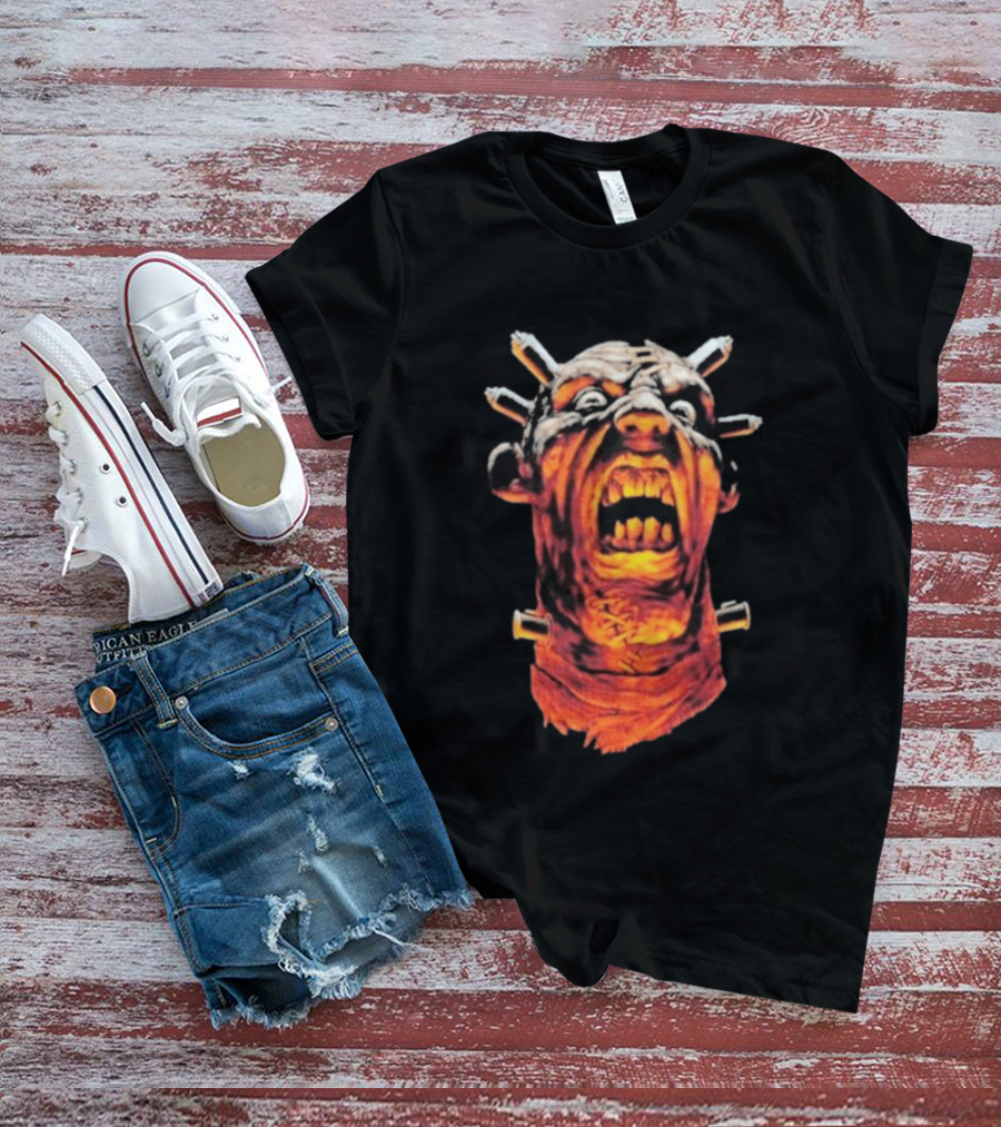 Wyco 1990s Wes Benscoter Frankenstein Horror T-Shirt