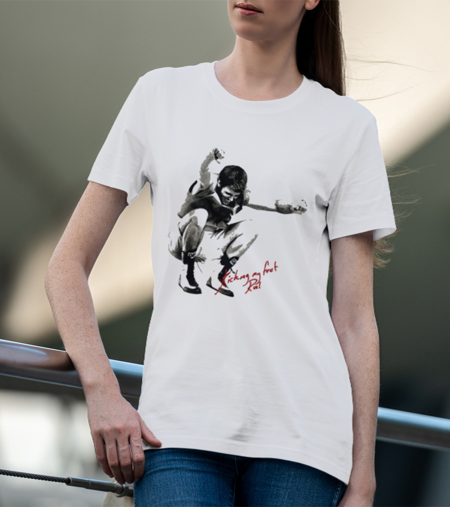 Ruel Kicking My Feet Dynamic Pose T-Shirt