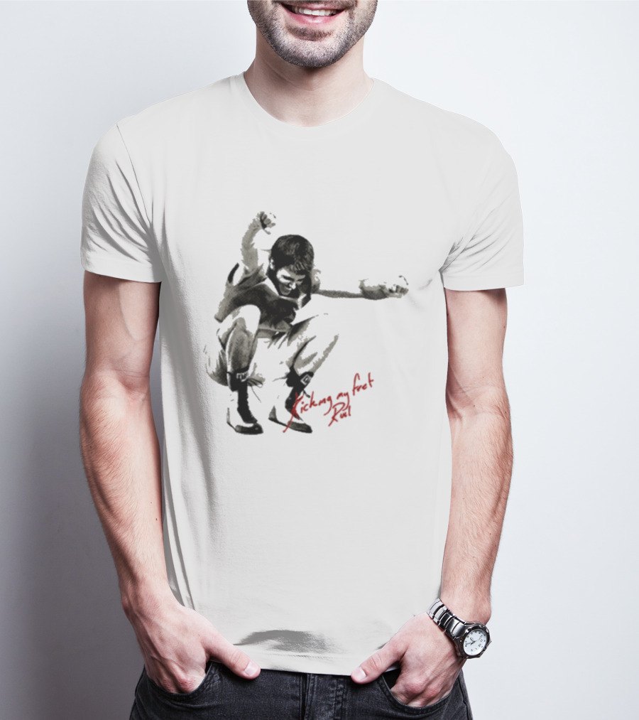 Ruel Kicking My Feet Dynamic Pose T-Shirt