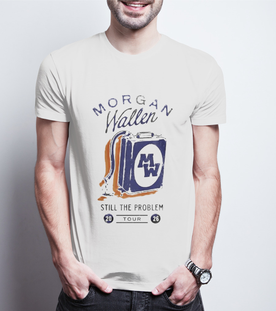Morgan Wallen Still The Problem Tour 2026 MW Amplifier T-Shirt