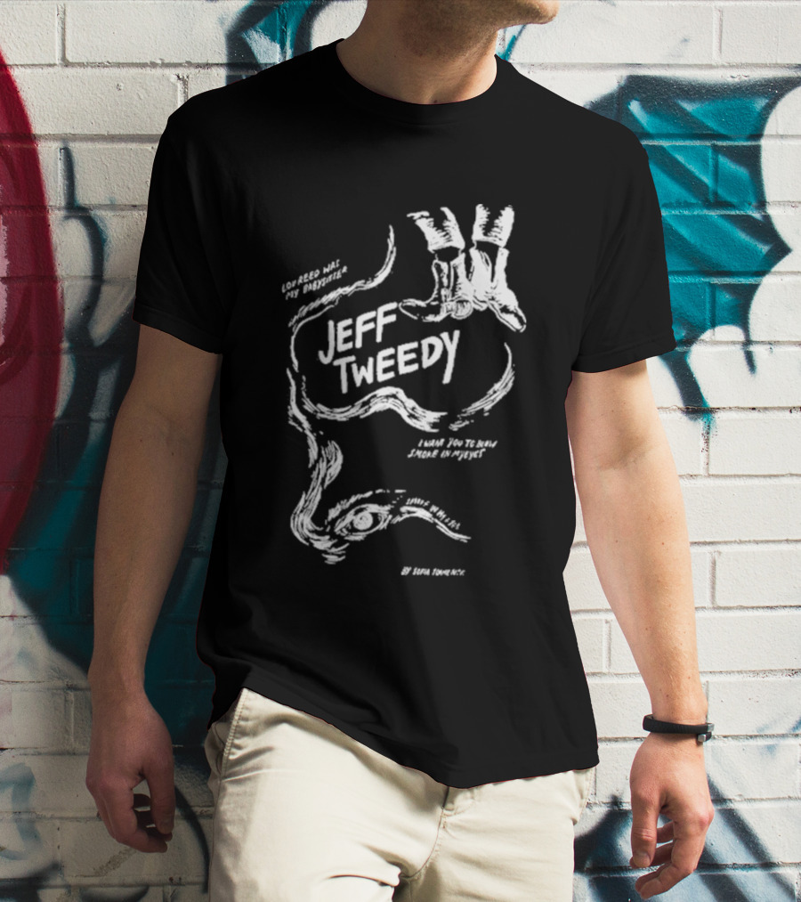 Jeff Tweedy Lou Reed Was My Babysitter Hand T-Shirt
