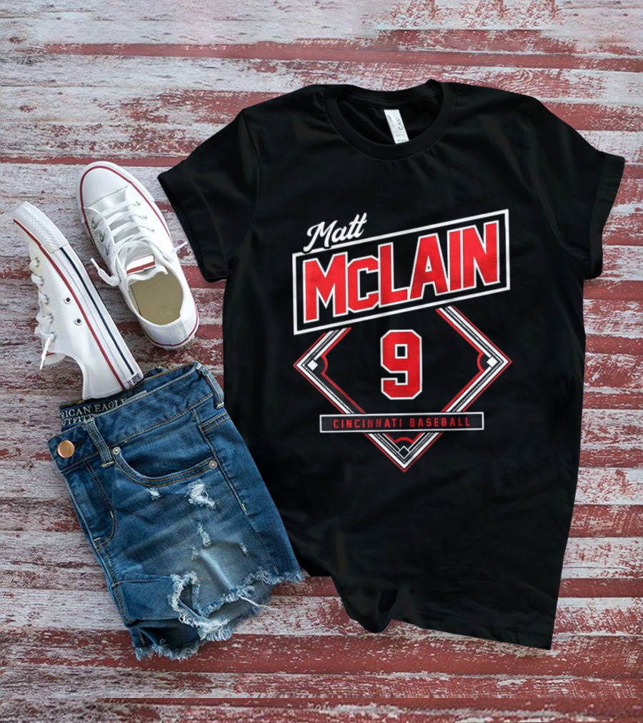 Cincinnati Baseball Matt McLain 9 T-Shirt