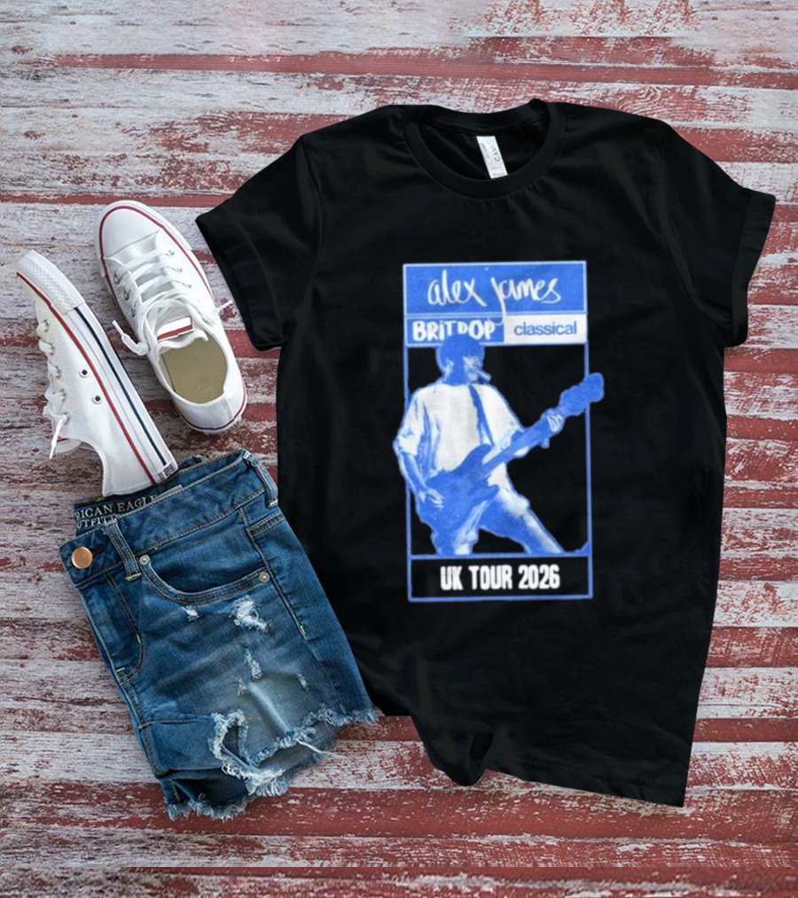 Alex James Britpop Classical UK Tour 2023 T-Shirt