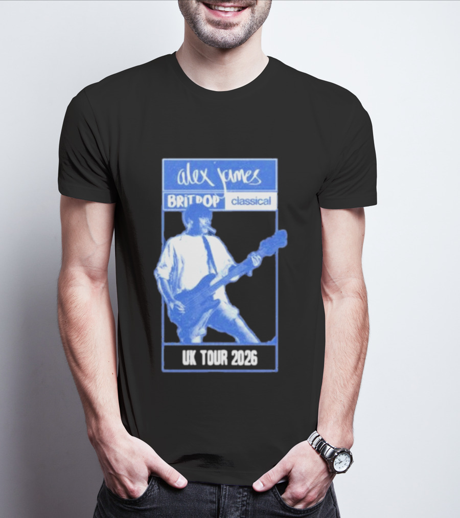 Alex James Britpop Classical UK Tour 2023 T-Shirt