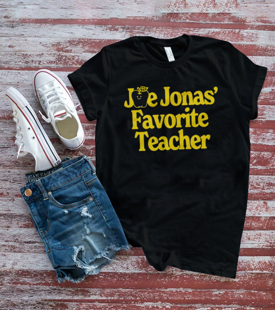 Joe Jonas' Favorite Teacher Bear Sketch T-Shirt