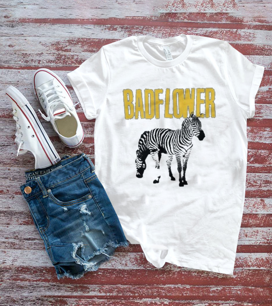 Badflower Zebra T-Shirt