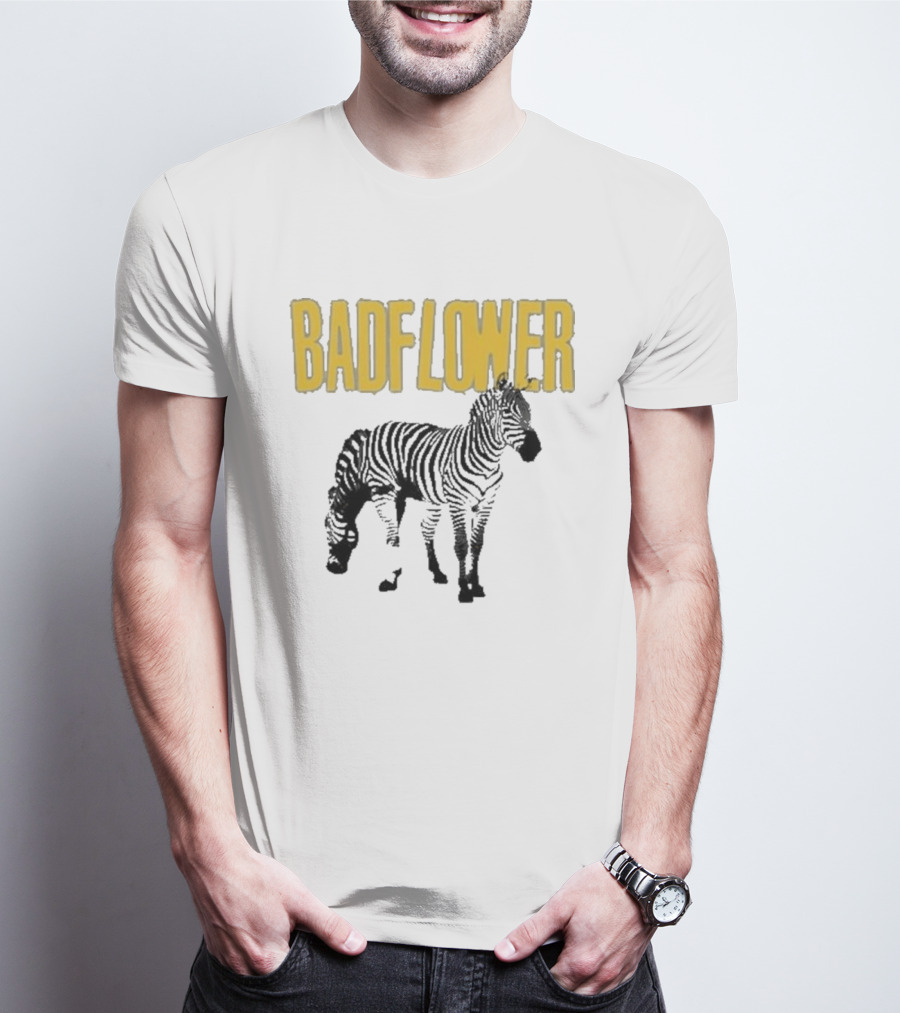 Badflower Zebra T-Shirt