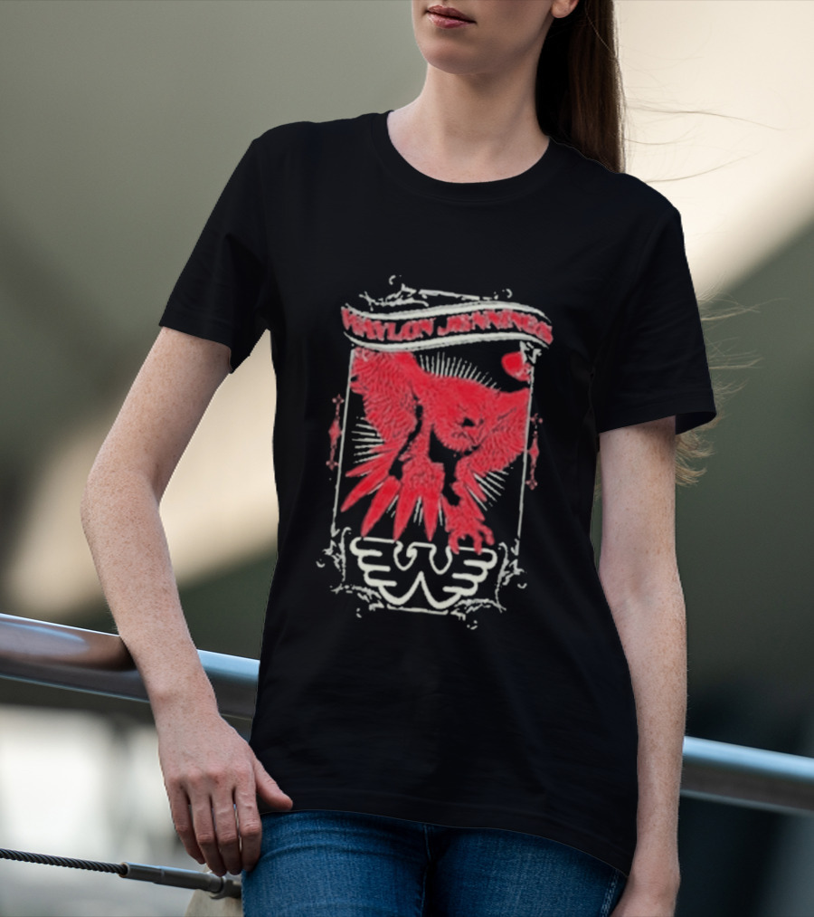 Waylon Jennings Flying W Eagle T-Shirt