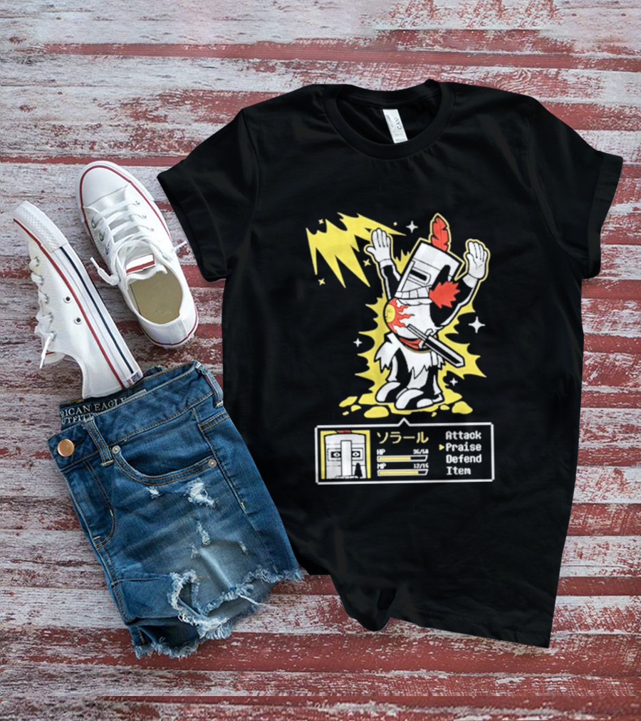 Solar Man Goblin Tengu Attack Praise Defend Item T-Shirt