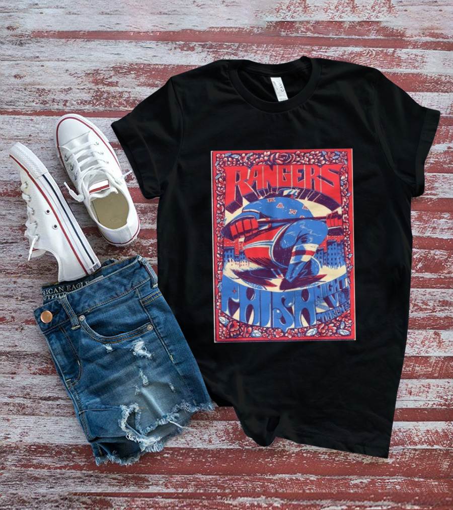 Rangers Phish Night Live At Madison Square Garden March 27 2026 T-Shirt