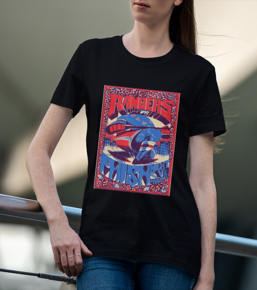Rangers Phish Night Live At Madison Square Garden March 27 2026 T-Shirt