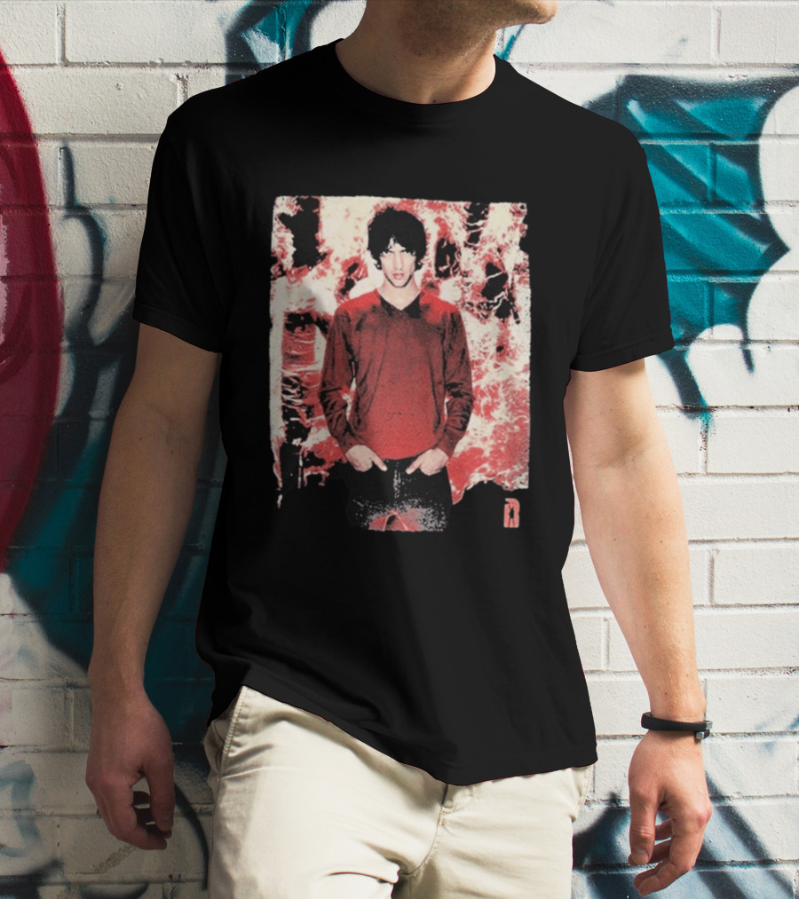Richard Ashcroft 2026 Tour Classic Photo Red Abstract T-Shirt
