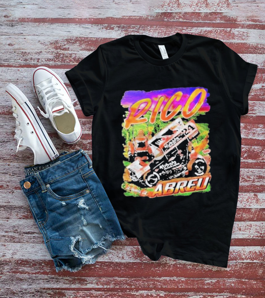 Rico Abreu Kubota 24 Racing Car T-Shirt